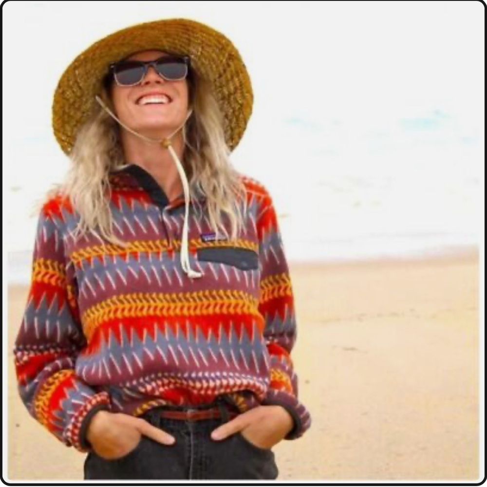 RARE Patagonia Women's Lightweight Synchilla® Snap-T® Pullover